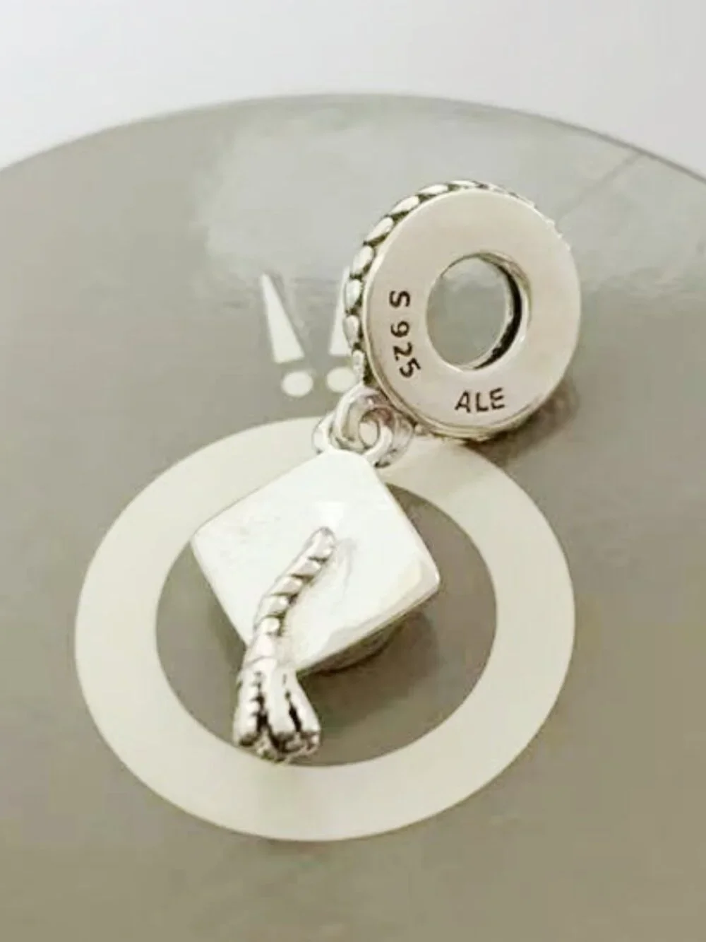 Pandora Graduation Cap Dangle Charm